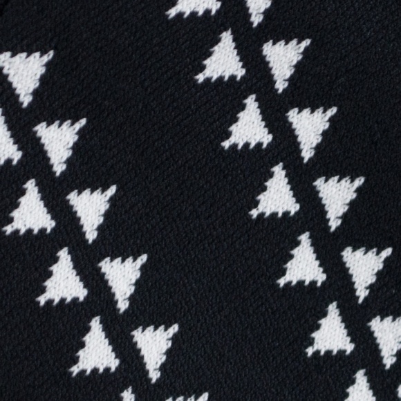 Brixon Ivy Black/White Pattern Sweater Dress Small - Picture 6 of 9